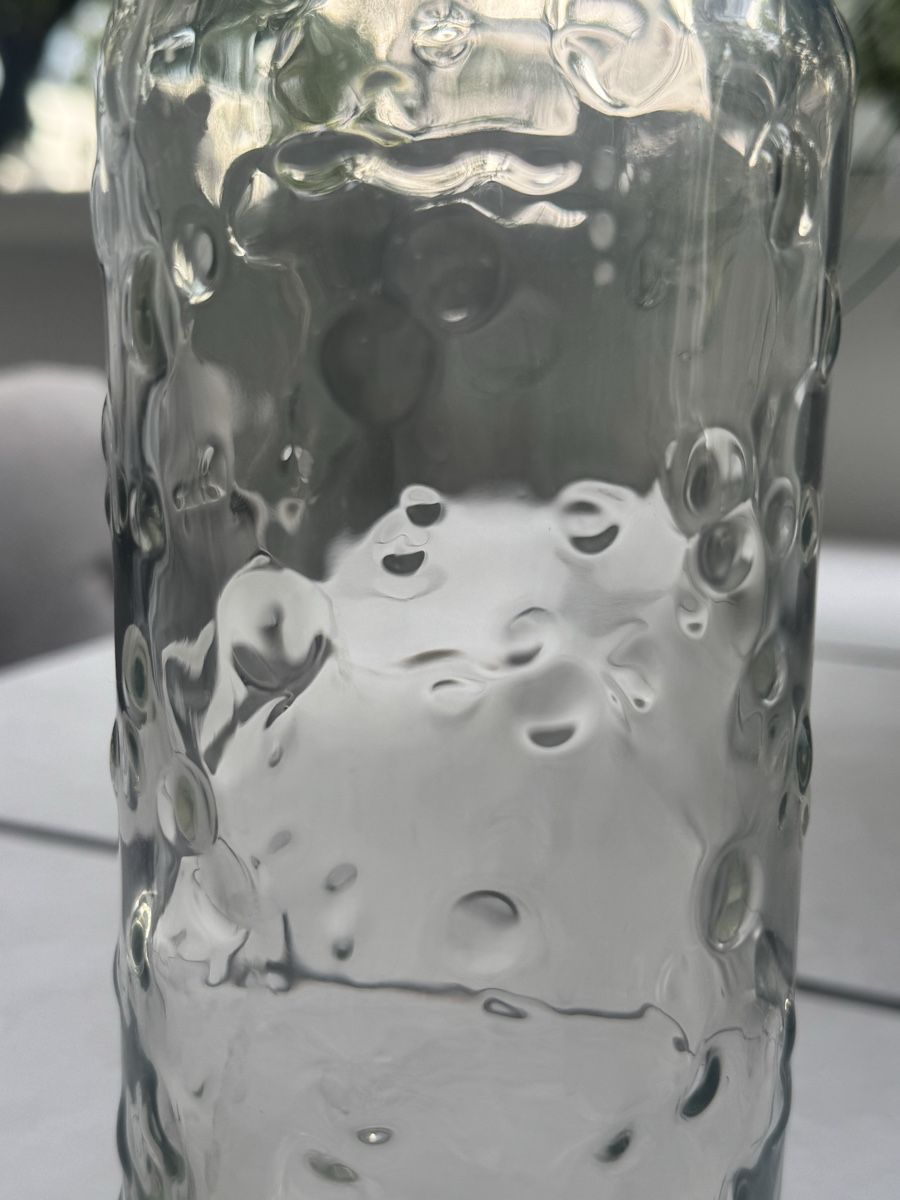 Autres vaisselles & verres: Sodabär Glasflasche transparent strukturiert  – D'occasion à zürich par Bailey17 4