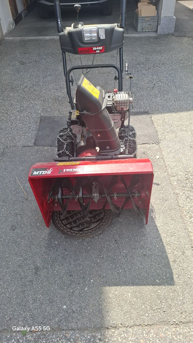 Mtd Sgombero neve: Vendo spazzaneve Mtd – Usato da Biasca venduto da lis_22qj 1