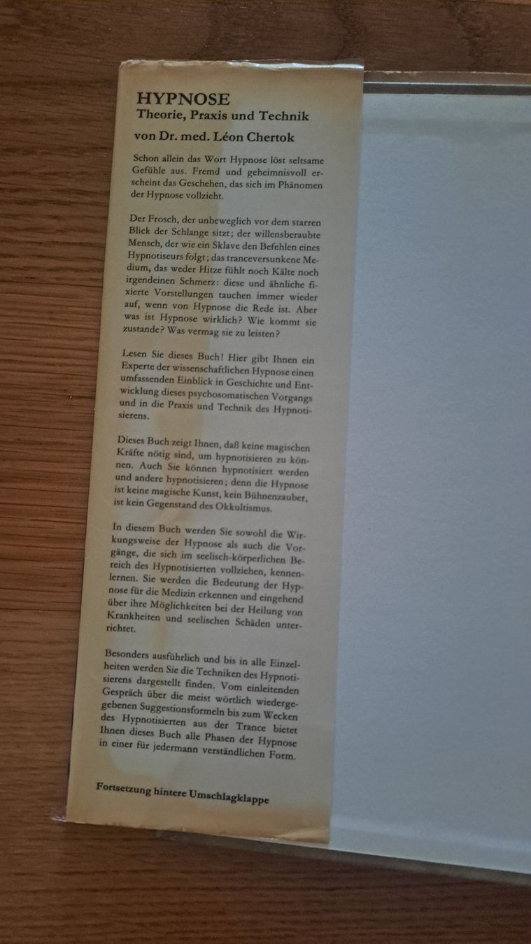 Bücher: Hypnose Buch – Gebraucht aus Seengen von ja6_65wp 2