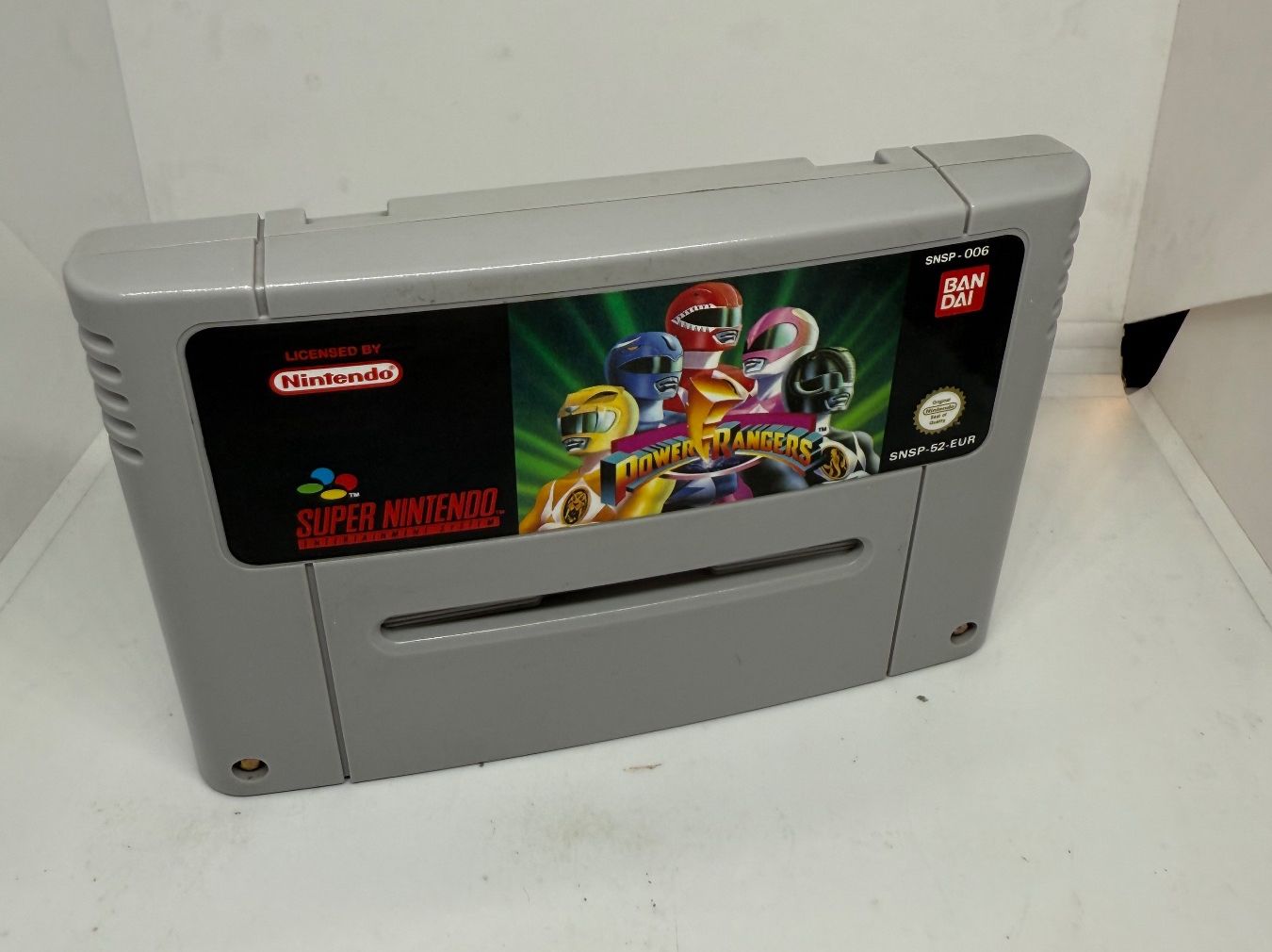 Nintendo Giochi: Mighty Morphin Power Rangers SNES Nintendo – Usato da Dietlikon venduto da NESFEVER
