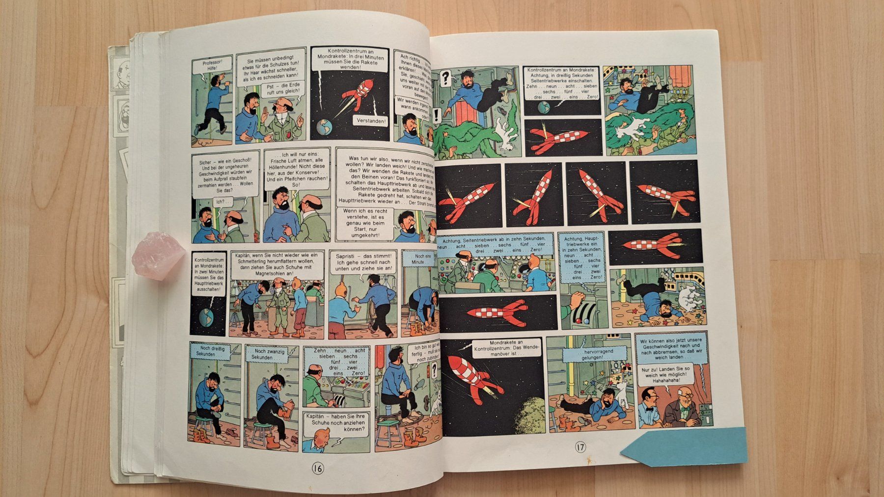 Comics: Tim und Struppi: "Schritte auf dem Mond" - 1979 – Gebraucht aus Affoltern am Albis von saminou01 4