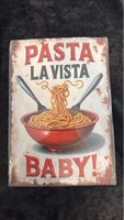 Lustiges Pasta-Schild im Vintage-Stil – Küchendeko!🍝