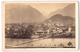 Fotografie Interlaken, Blick auf die Sta
