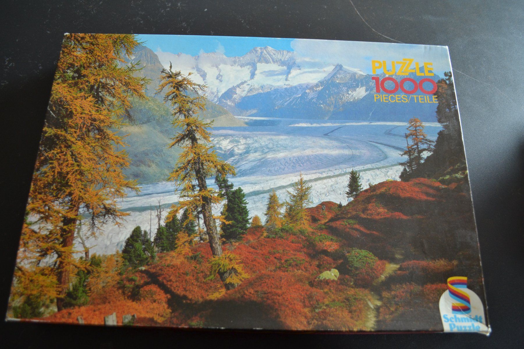 Puzzles: Puzzle 1000 Aletschgletscher – Gebraucht aus Beinwil am See von kajak55