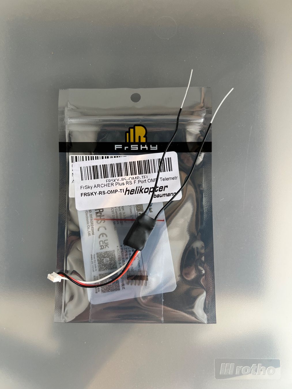 FrSky Modellismo RC: FrSky ARCHER Plus RS F.Port OMP Telemetry – Usato da Uttigen venduto da sonorsonic
