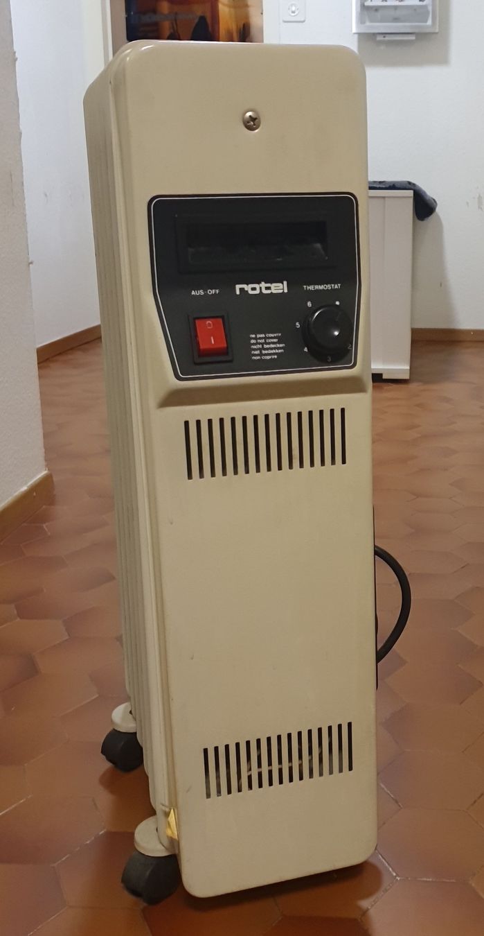Rotel Radiatori: Radiateur électrique Rotel mobile - Chauffage d'appoint – Usato da Aven venduto da stphane1577