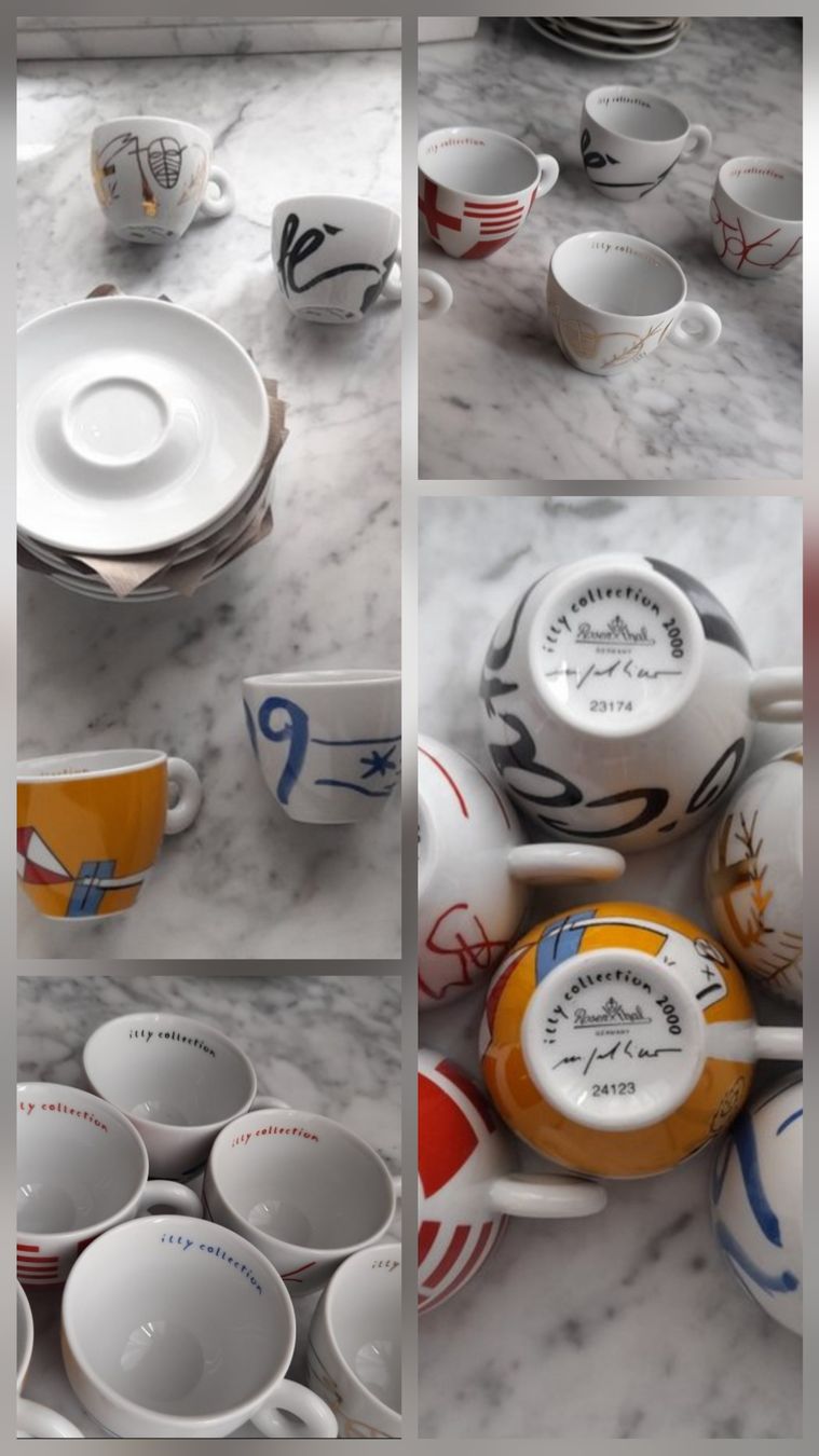 Illy Tazze: 9 Set - Illy Collection Kaffeetassen Sammlung – Usato da Meierskappel venduto da stadlin87 3