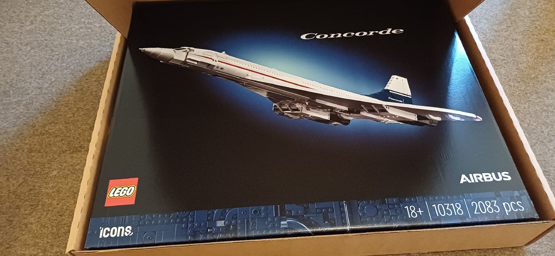 Lego Kit di costruzioni: Lego Concorde 10318 – Nuovo e nell'imballaggio originale da Schachen LU venduto da Passagier959