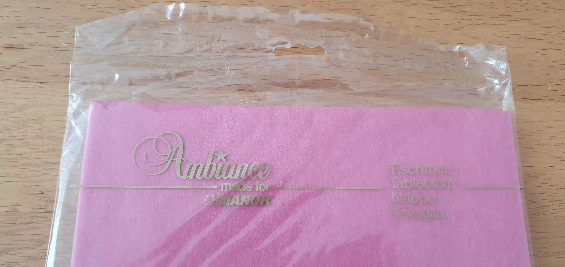 Tessuti: 4 nappes non tissées pour table ronde – Nuovo e nell'imballaggio originale da Moutier venduto da mar_7nrw 1