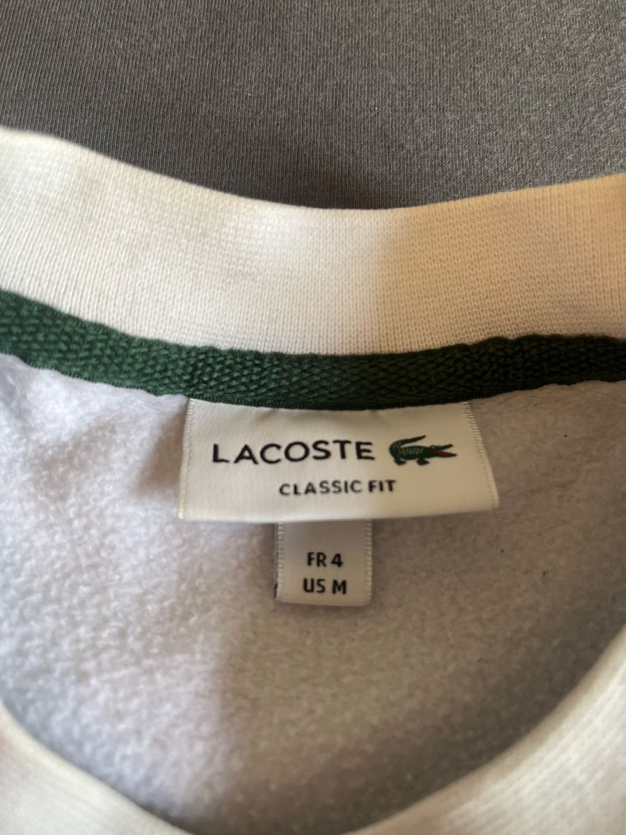 Lacoste Maglioni & Felpe: Originaler Lacoste Crewneck in Weiß – Nuovo (secondo la descrizione) da Zürich venduto da Orangejuice007 2