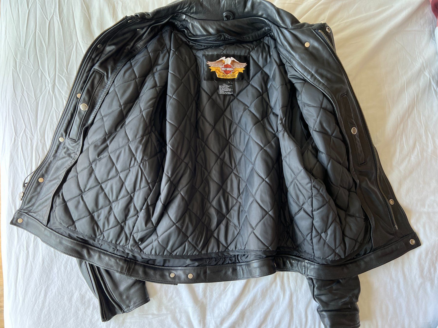 Harley-Davidson Giacche: Harley-Davidson Herrn Lederjacke/ man leather jacket – Usato da Glattbrugg venduto da cyr_2jry 6
