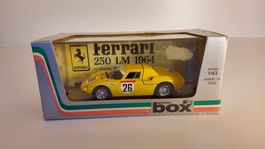 Modellauto FERRARI 250LM 1964  1:43 Nr. 8436 Model Box