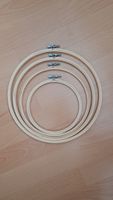 Stickrahmen Set Holz 4 verschiedene Groessen neu