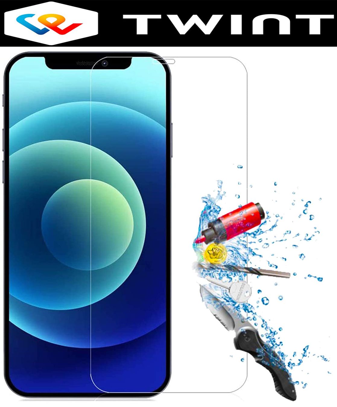 Apple Cover & Protezioni schermo: iPhone 12 /12 Pro /12 Pro Max /12 mini Panzerglas Schutzglas – Nuovo e nell'imballaggio originale da Volketswil venduto da coverandmore