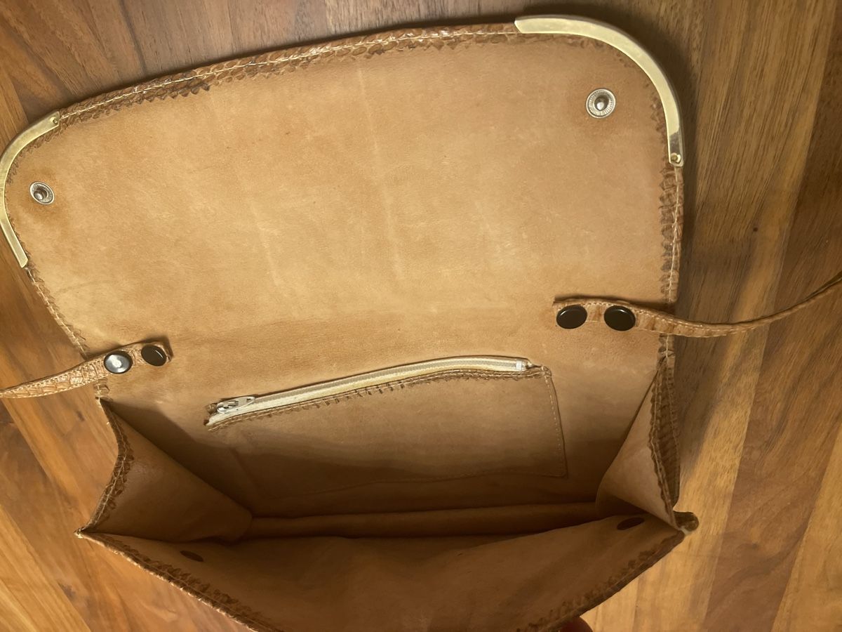 Borse da donna: Vintage Designer Handtasche, Schlangenleder – Nuovo (secondo la descrizione) da Adliswil venduto da JadrankaR 2