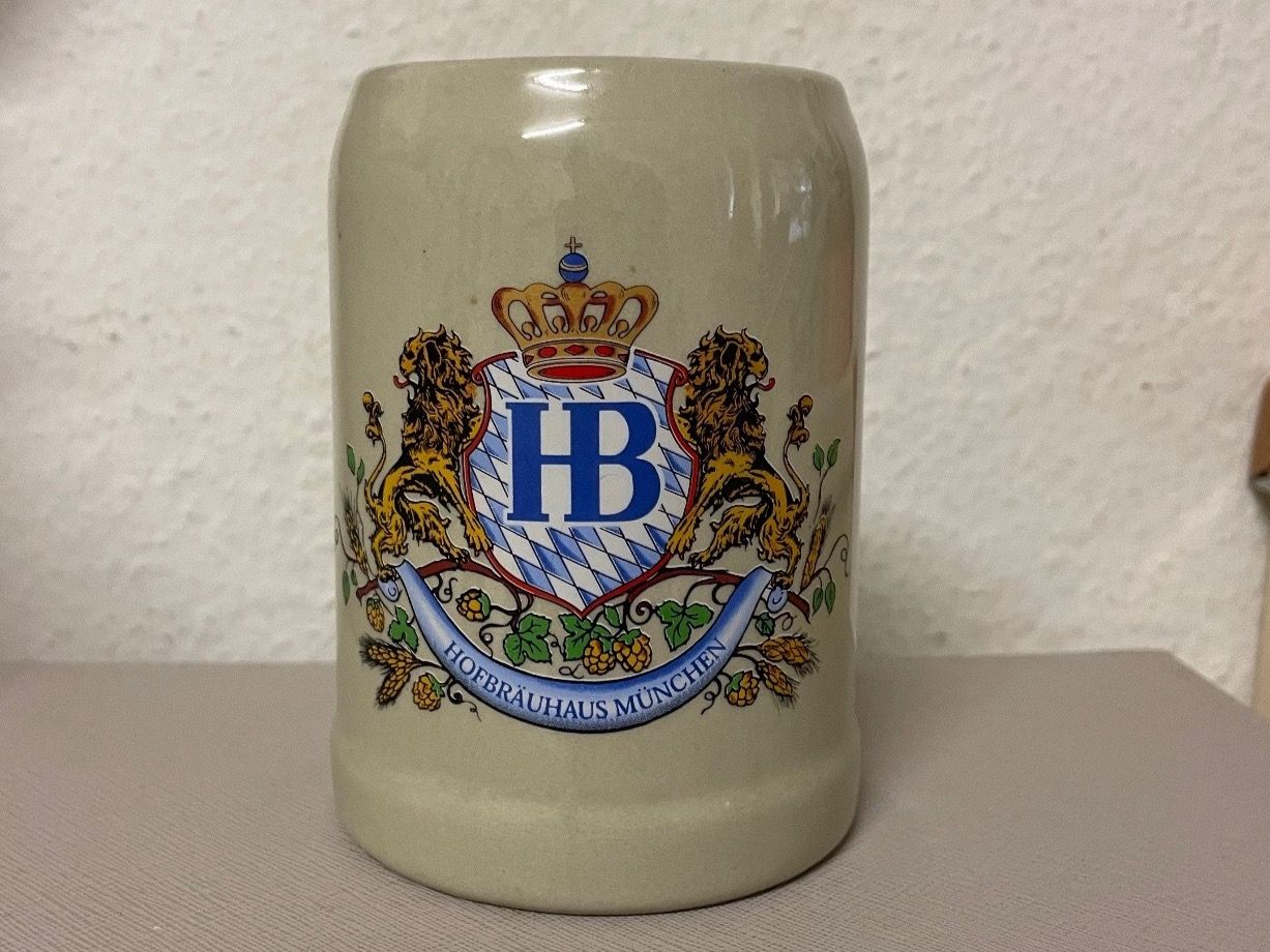 Gläser: Bierkrug Hofbräuhaus München 0,25L – Gebraucht aus Basel von Robyn20