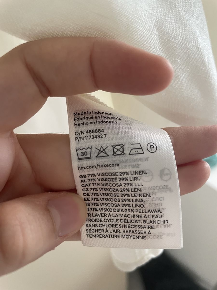 H&M Camicette: Camicia H&M Bianca Taglia S – Nuovo (secondo la descrizione) da Castel San Pietro venduto da sof_5f2g 3