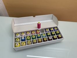 Stickgarn Set von Gunold, Poly 40-1000, 27 Stücke 
