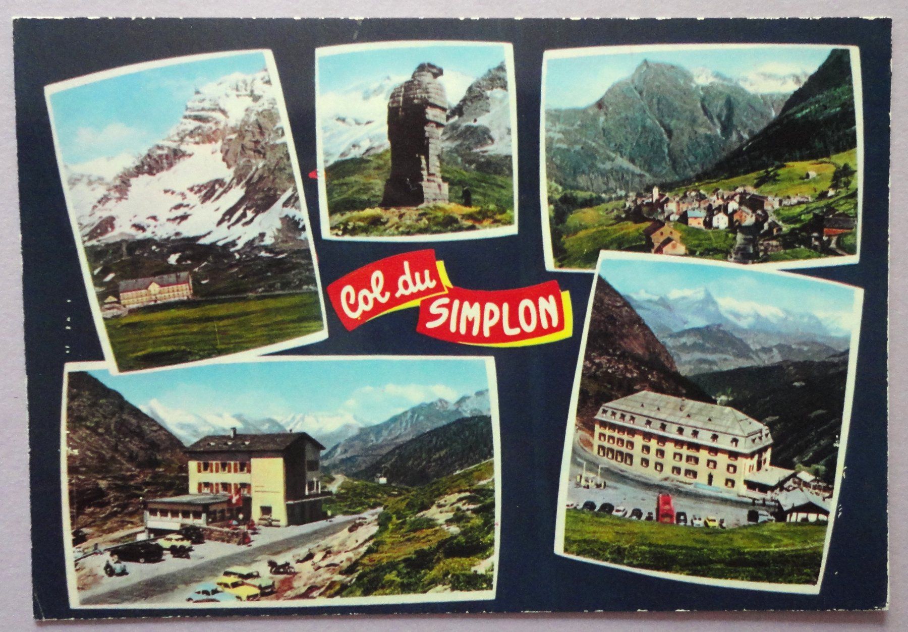Ansichtskarten: Col du Simplon – Defekt aus Fétigny von Billy2miny