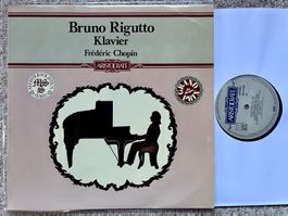 Chopin Klavier Bruno Rigutto Meistersolisten-Serie  TOP LP🛀