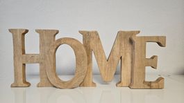 Stylisches HOME Deko-Holzschild