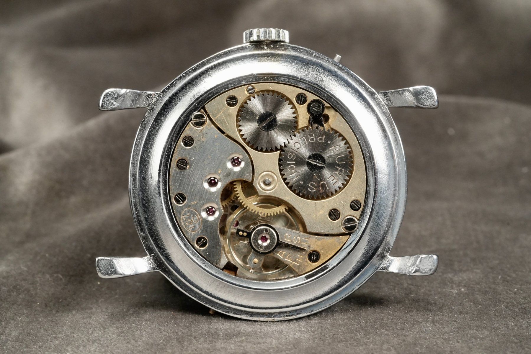 Record Orologi: Aureus - Record - Datofix Triple Date Calendar Vintage Watch – Usato da Morcote venduto da chronoservice 4