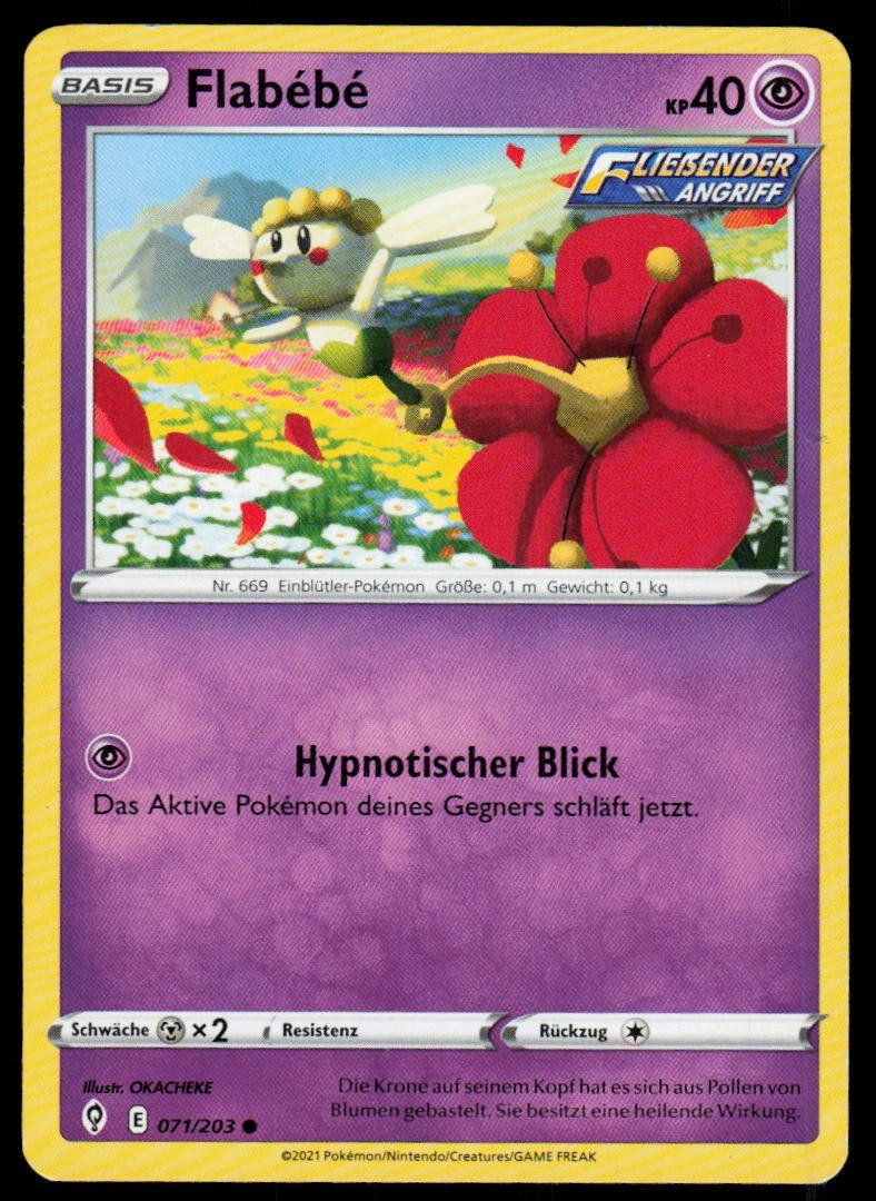 Pokémon Carte collezionabili: Pokemon Flabébé 071/203 – Usato da Herisau venduto da Pokemon2026