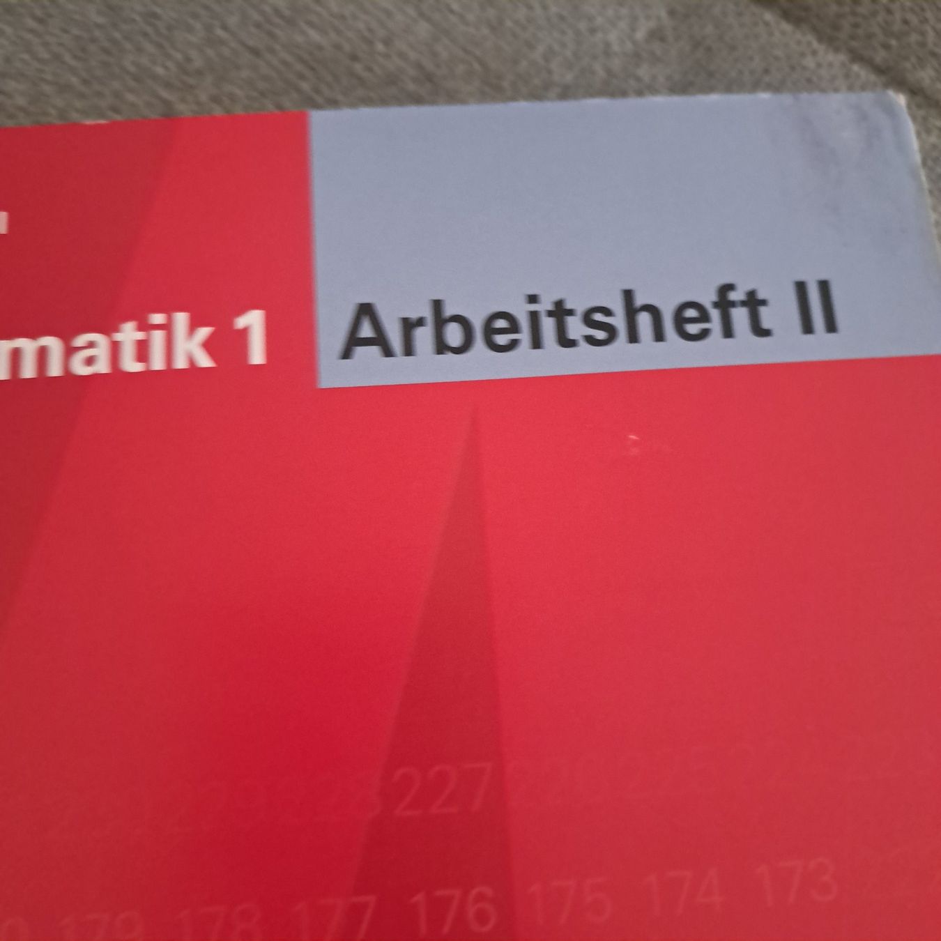 Bücher: Mathematik 1 Arbeitsheft II – Gebraucht aus Unterentfelden von Miro-Lou 1