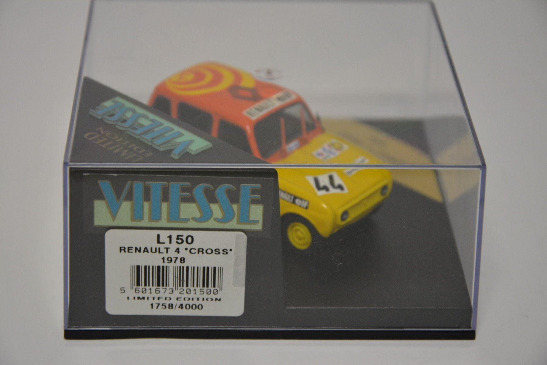Renault Modellautos: Renault 4  Cross 1978  , Vitesse , 1:43 – Neu und originalverpackt aus Goldach von Feivel9 1
