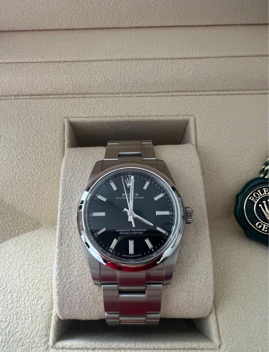 Rolex Orologi: Rolex Perpetual 34 neu/ungetragene FULL SET – Nuovo e nell'imballaggio originale da Zürich venduto da ReStyle. 3