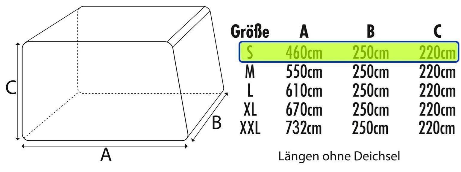 Coperture: GreenYard Abdeckplane Wohnwagen S grau – Nuovo e nell'imballaggio originale da Bottighofen venduto da zaap 6