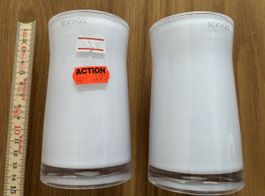 Spirella Zahnbürsten Becher, 2 Stück, NEU