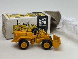GB5- NZG Radlader Caterpillar CAT 920 gelb OVP