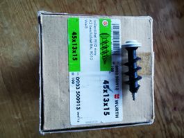 Würth Dübel RAL 9010 A2 Isolierdübel