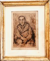 Paul Stoeckli Kupferstich 1945