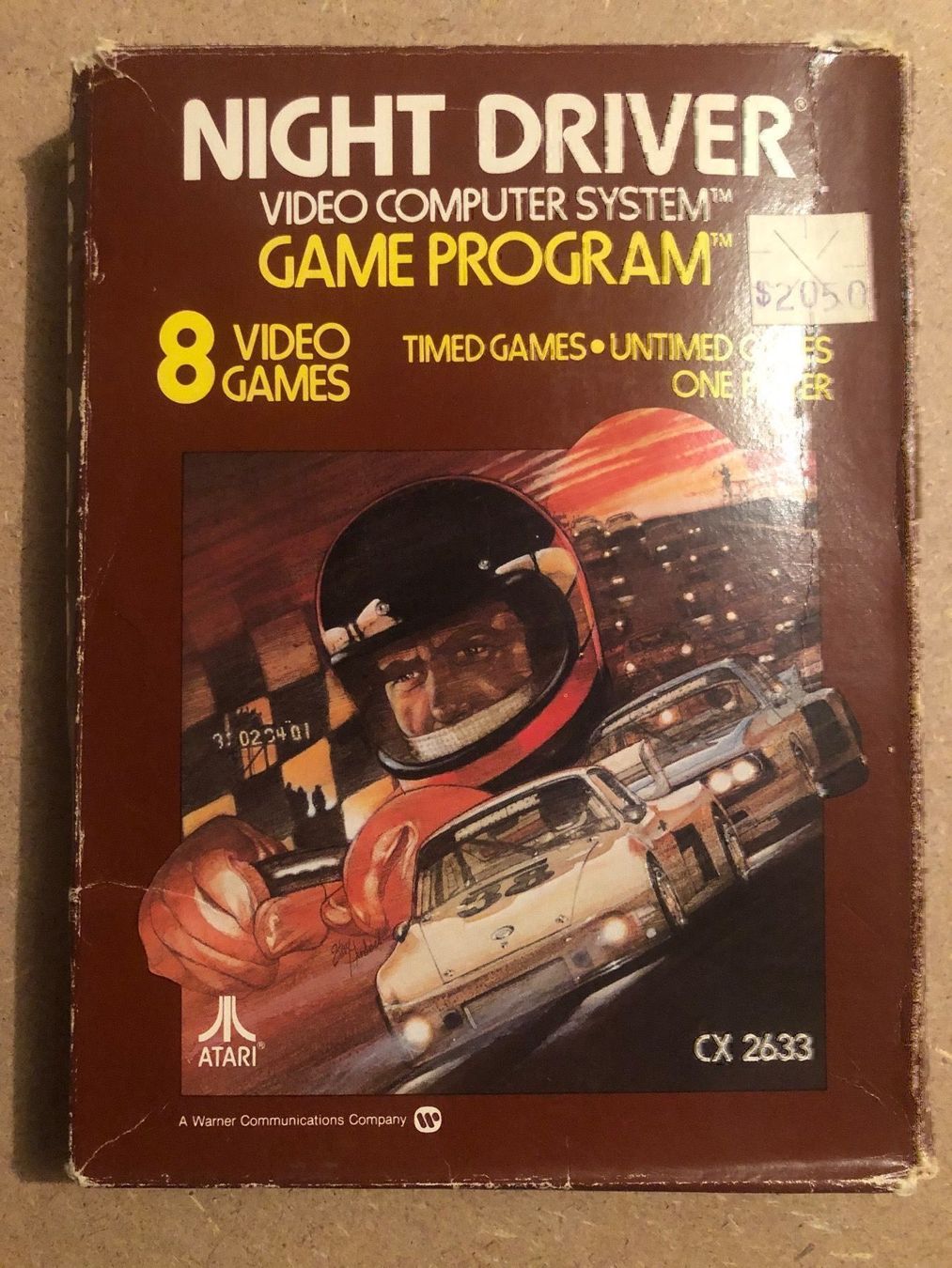 Giochi: Night Driver für Atari 2600 in OVP – Usato da Kestenholz venduto da Inna09