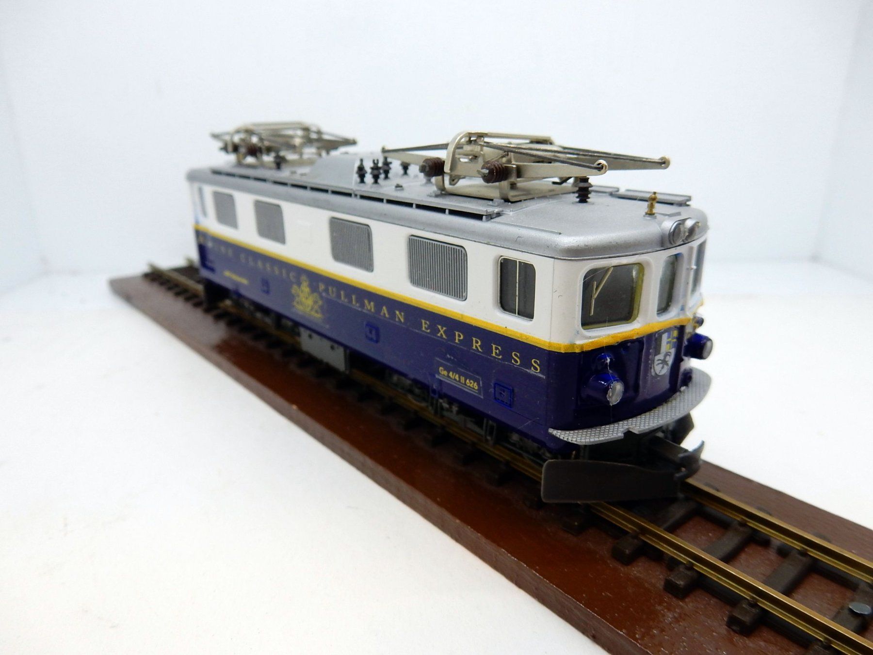 Bemo Modellini di ferrovie: Hom - RhB "Alpine Classic Pullmann- Locomoteur Ge 4/4  I – Usato da Locarno venduto da Gudrun2 2