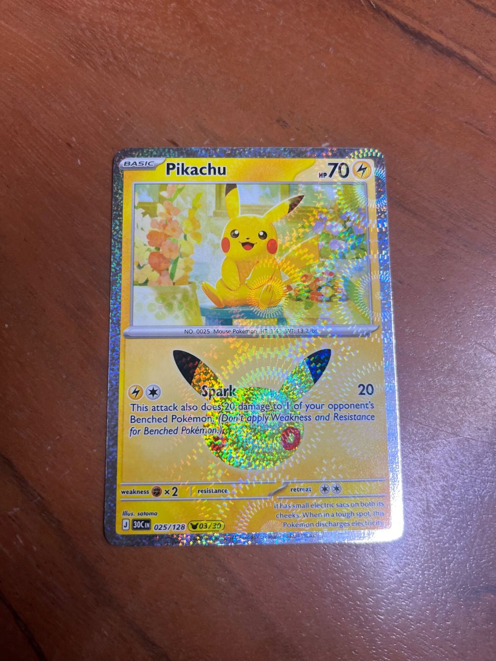 Pokémon Carte collezionabili: Pokemon 30th Pikachu Nr 025 – Nuovo (secondo la descrizione) da Winterthur venduto da saloun