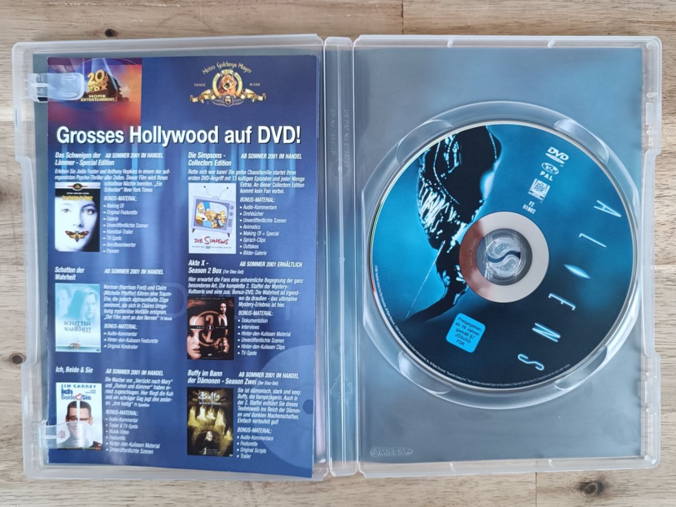 Tutti i DVDs: Aliens - Special Edition - DVD – Usato da Amriswil venduto da meloncino 1