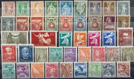 gutes Lot Frei-/Werbe*/** ab 1907 SBK 365.- ab 20.-