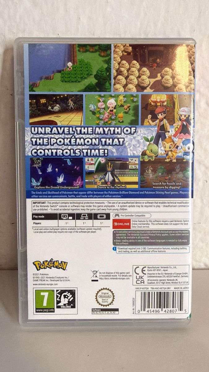 Nintendo Giochi: Pokémon Brilliant Diamond - Nintendo Switch Game – Usato da Ehrendingen venduto da bubulence 1