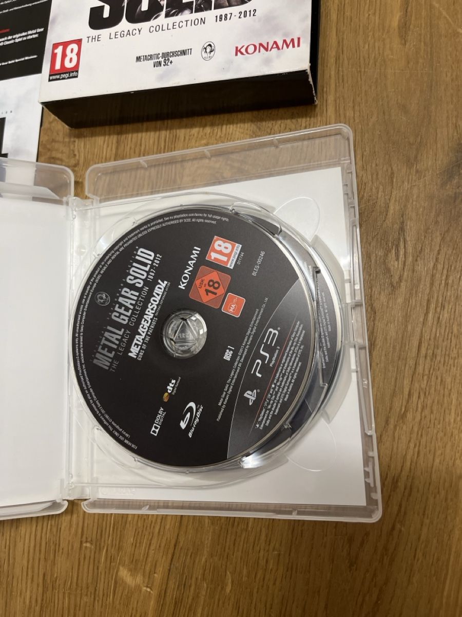 Sony Giochi: Metal Gear Solid The Legacy Collection PS3 Konami – Usato da Schenkon venduto da Ecosmo 1