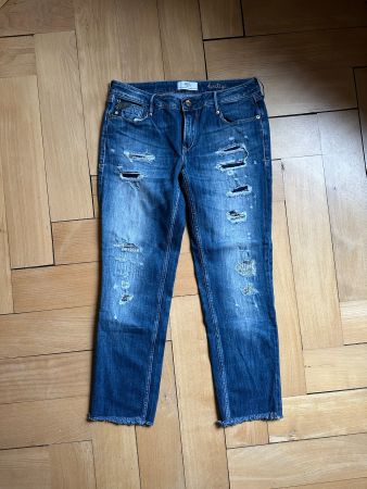 LE TEMPS DES CERISES - Destroyed Jeans blau W29