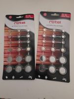 Knopfbatterien diverse Grössen. 2 Set