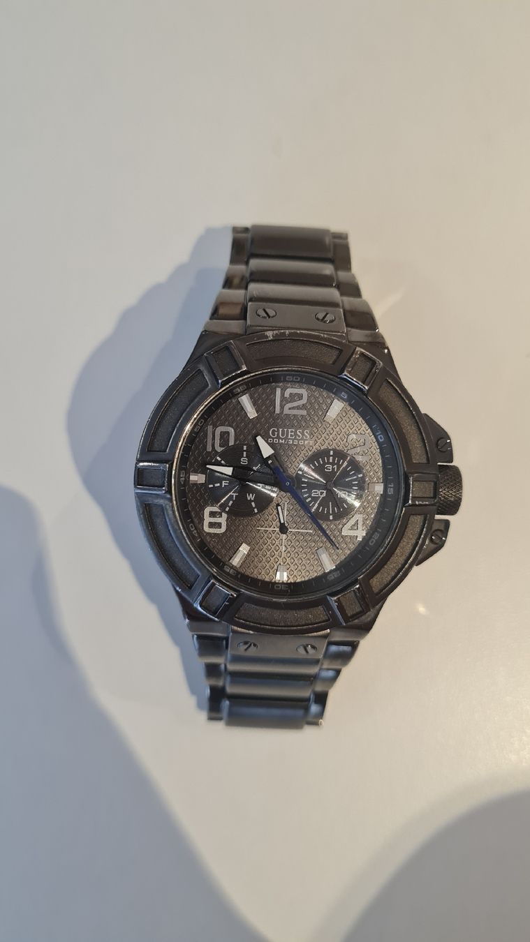 Guess Orologi: Guess Uhr Herren Farbe schwarz/carbon – Usato da Glis venduto da Kaamilaa 4