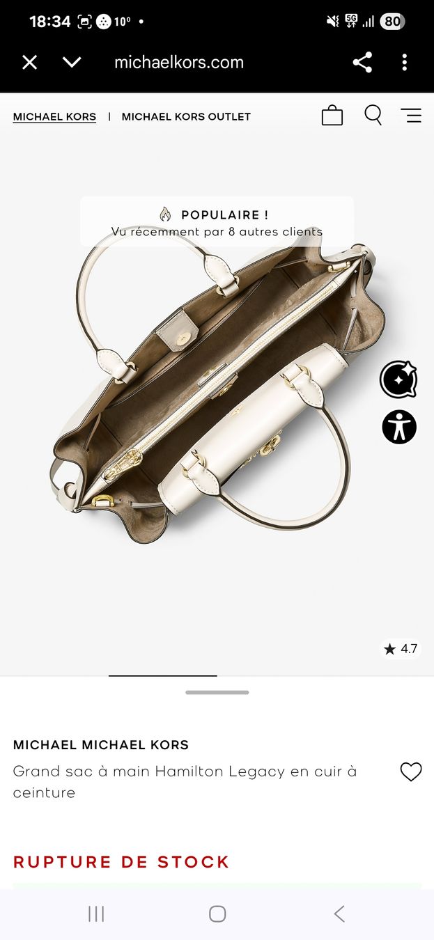Michael Kors Taschen für Damen: sac a main en cuir Michael Kors – Neu (gemäss Beschreibung) aus Savigny von vei_8t66 5