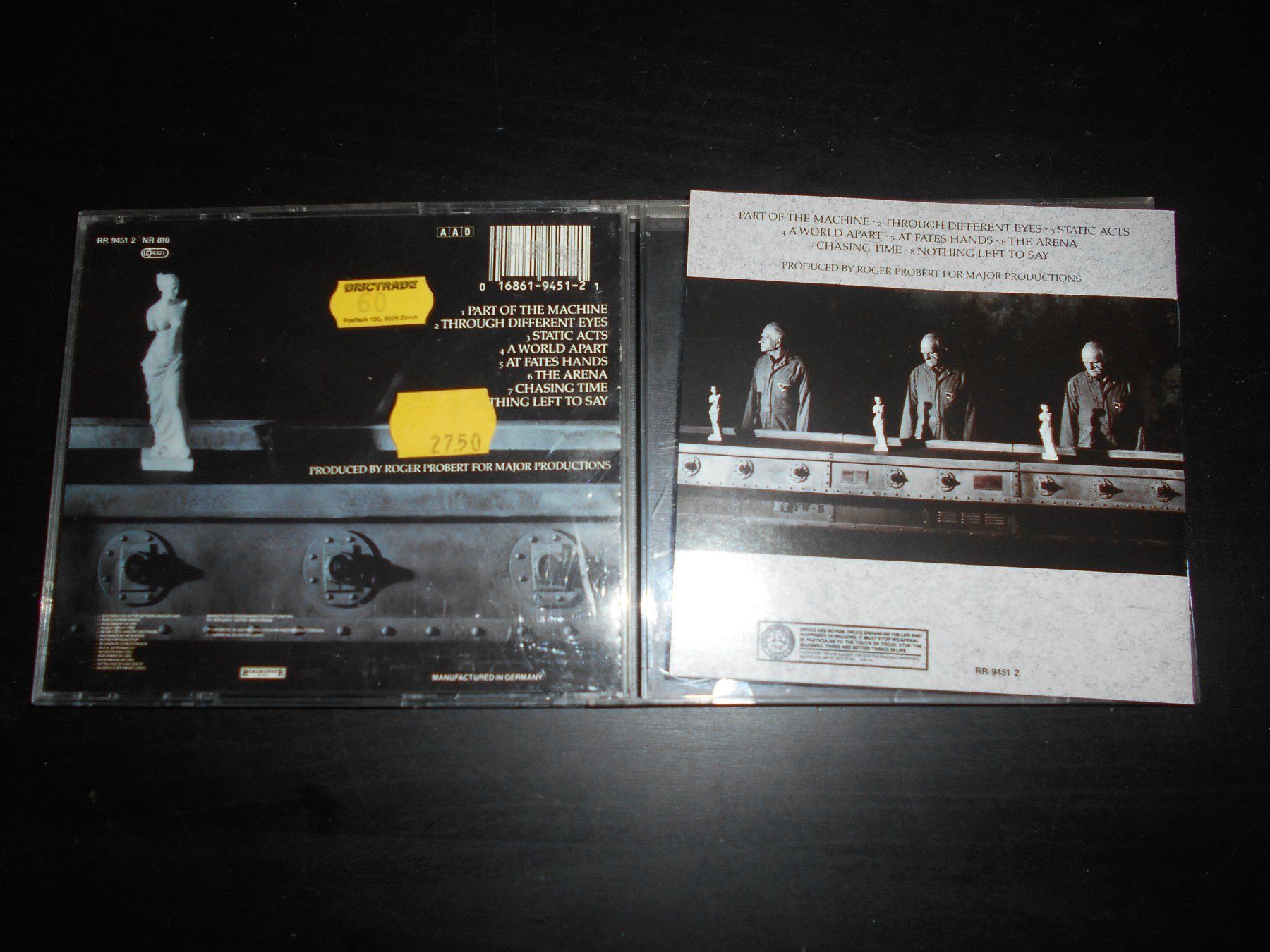 CDs: Fates Warning – Perfect Symmetry / 1989 – Gebraucht aus Aarberg von witchhunter01 1