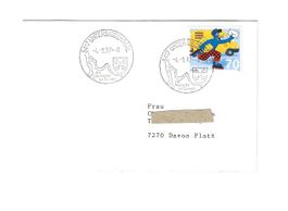 Aufgehobene Post und Abart 913 Ab (blauer Punkt)