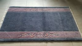 Gabbeh 82×136 – handgeknüpft, schwere Wolle, neuwertig