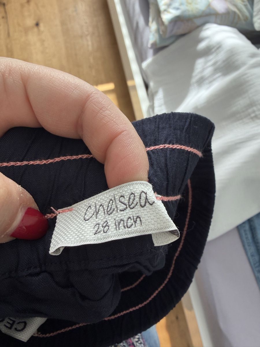 Cecil Pantaloni: Schlupfhose von Cecil, Grösse M,Blau – Usato da Langnau am Albis venduto da Schneeflocke92 7